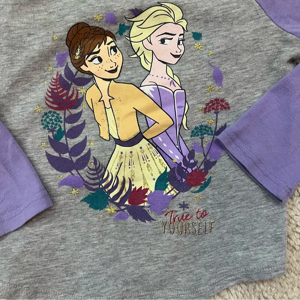 Disney x Jumping Beans | Frozen II “True to Yourself” Baseball T-Shirt